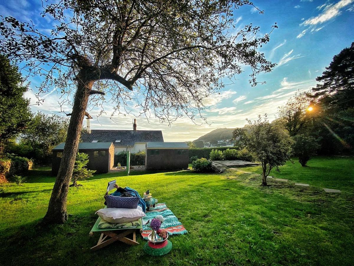 Gordy Hall -Sea Facing Welsh Cottage With Stunning Views Pendine Eksteriør bilde